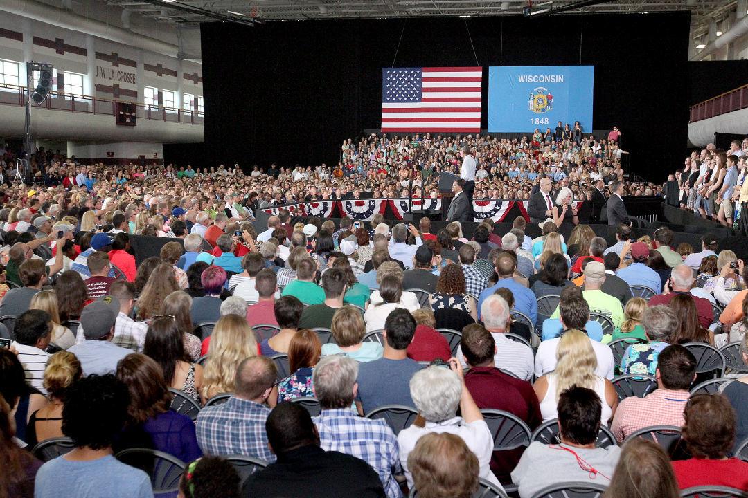 2015: President Barack Obama in La Crosse